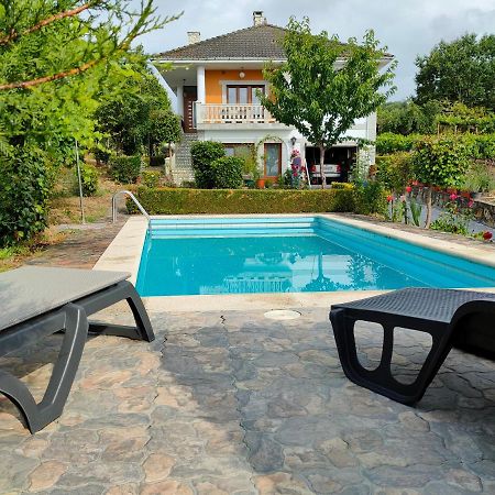 Villa Con Piscina En Panton Ribeira Sacra Galicia Ideal Para Familias Exterior foto